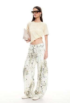 HORSESHOE JEAN - SNOW LEOPARD