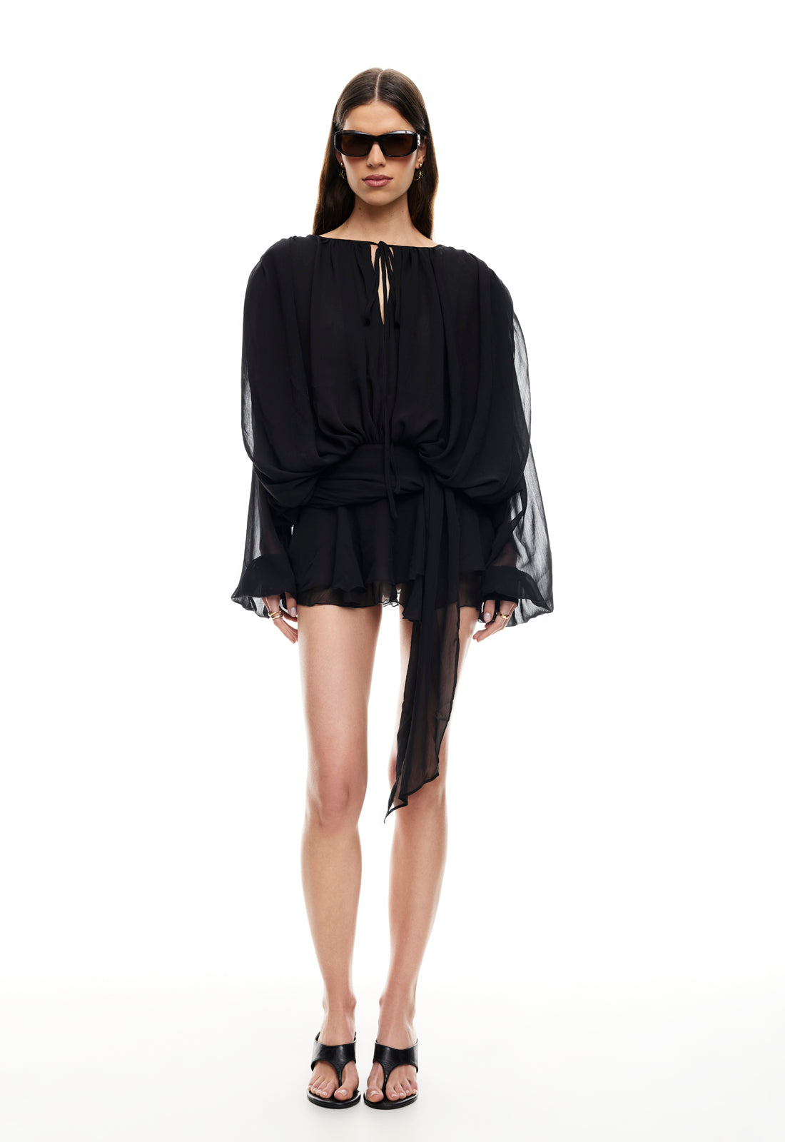 ELEMENTS MINI DRESS - NOIR - Image 2