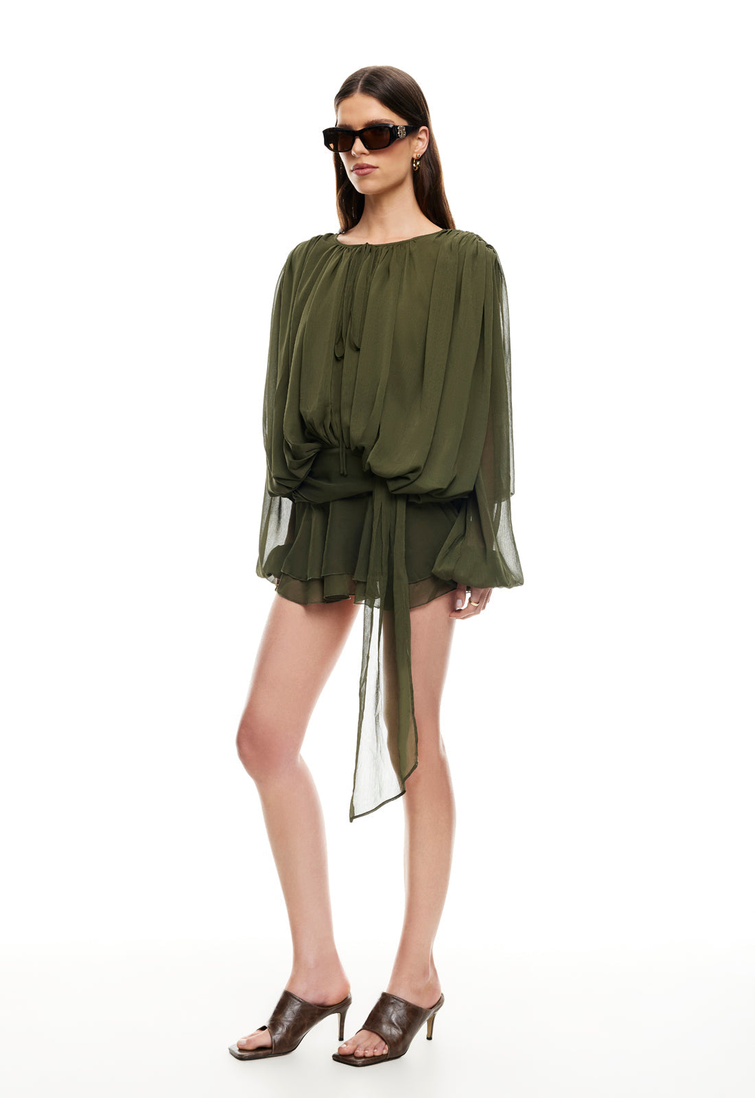 ELEMENTS MINI DRESS - SAFARI - Image 4