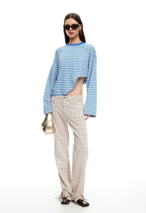 BLOOM LONG SLEEVE - MICKEY BLUE STRIPE