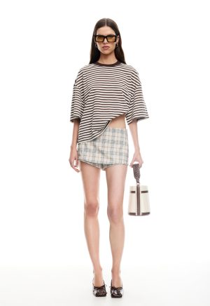 BLOOM SHORT SLEEVE - DARK CHOCOLATE